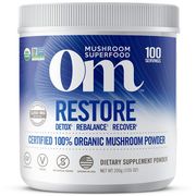 Restore Mushroom Superfood Powder, 200 g, Om Organic Mushroom Nutrition