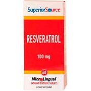 Resveratrol 100 mg, 60 Instant Dissolve Tablets, Superior Source