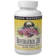 Resveratrol 200 mg, 30 Tablets, Source Naturals