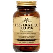 Resveratrol 500 mg, 30 Vegetable Capsules, Solgar