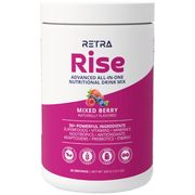 Retra Rise All-in-One Nutritional Drink Mix, Mixed Berry, 300 g (10.5 oz)
