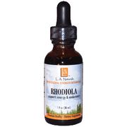 Rhodiola (5% Rosavins) Wildcrafted, 1 oz, L.A. Naturals