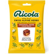 Herb Cough & Throat Drops, Cough Suppressant, Original, 21 Drops, Ricola