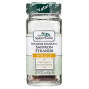 Saffron Strands, Spanish Mancha, Whole, 0.01 oz x 6 Bottles, Spice Hunter