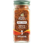Salt-Free Spicy Seasoning Blend, 2.4 oz, Simply Organic