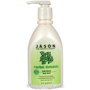 Satin Shower Body Wash Herbal Extracts 30 oz, Jason Natural
