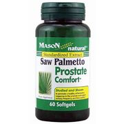 Saw Palmetto 160 mg, 60 Softgels, Mason Natural