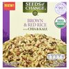 Organic Brown & Red Rice with Chia & Kale