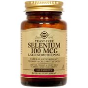 Yeast-Free Selenium 100 mcg, 100 Tablets, Solgar