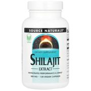 Shilajit Extract 500 mg, 120 Vegan Capsules, Source Naturals