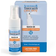 Silica 6X Cleanser & Conditioner Oral Spray, 30 ml, Schuessler Tissue Salts