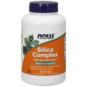 Silica Complex 500mg Vegetarian 180 Tabs, NOW Foods