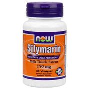 Silymarin Milk Thistle Extract 150 mg, 60 Veg Capsules, NOW Foods