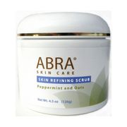 Skin Refining Scrub, Peppermint and Oats, 4.5 oz, Abra Therapeutics