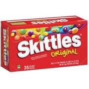 Skittles Original Fruit Candy, Bite size Candies, 2.17 oz x 36 ct