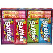 Skittles & Starburst Chewy Candy Variety Box, 30 ct