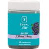 Sleep CBD Gummies - Blackberry Mint