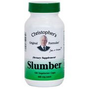 Slumber Capsule, Herbal Sleep Formula, 100 Vegicaps, Christopher's Original Formulas