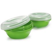Small Food Storage Container, Apple Green, 19 oz, Preserve