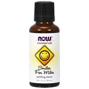 Smiles for Miles Essential Oil Uplifting Blend, 1 oz, NOW Foods