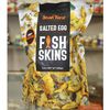 Salted Egg Fish Skins, Crispy Salmon