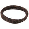 Snake Print Hair Elastic Medium - Jessenia - Brown