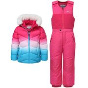 Snozu Kids' 2-piece Snowsuit, Pink Ombre