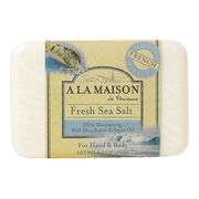 Solid Bar Soap, Fresh Sea Salt, 8.8 oz, A La Maison