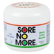 Sore No More Cool Pain Relief Gel, for Strains & Sore Muscles, 4 oz Jar