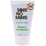 Sore No More Cool Pain Relief Gel, for Strains & Sore Muscles, 4 oz Tube