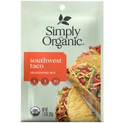 Southwest Taco Seasoning Mix, 1.13 oz, Simply Organic