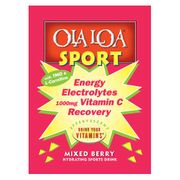 Sport Drink Mixed Berry, Energy & Recovery, 30 Packs, Ola Loa