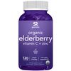 Organic Elderberry Gummies Plus Vitamin C & Zinc