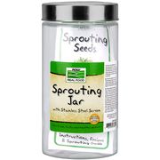 Sprouting Jar for Sprouting Needs, NOW Foods