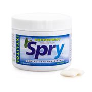 Spry Xylitol Chewing Gum - Peppermint, 100 ct Jar, Xlear (Xclear)
