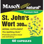 St. John's Wort 300 mg, 60 Capsules, Mason Natural