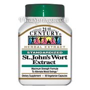 St. John's Wort Extract 60 Vegetarian Capsules, 21st Century Health Care
