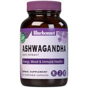 Standardized Ashwagandha Root Extract, 60 Vegetable Capsules, Bluebonnet Nutrition