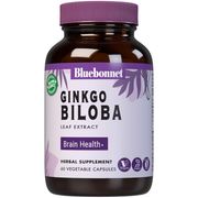 Standardized Ginkgo Biloba Leaf Extract, 60 Vcaps, Bluebonnet Nutrition