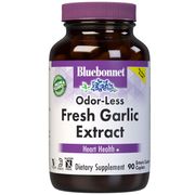 Standardized Odor-Less Fresh Garlic Extract, 90 Enteric Coated Caplets, Bluebonnet Nutrition