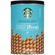 Starbucks Chocolaty Cookie Straws, Perfect Holiday Gift, 40 Count (18.3 oz)