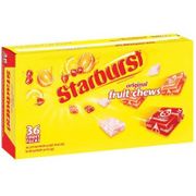 Starburst Original Fruit Chews, 2.07 oz x 36 ct