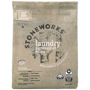 Stoneworks Laundry Detergent Pods, Birch Branch, 50 Loads, 750 g (1.65 lb), Grab Green
