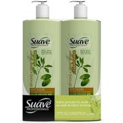 Suave Professionals Shampoo & Conditioner, Almond & Shea Butter, 40 oz x 2 Pack