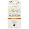 SunBiotics Organic Probiotic Raw Chocolate Bar - Ginger Spice