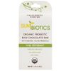 SunBiotics Organic Probiotic Raw Chocolate Bar - Pure Peppermint