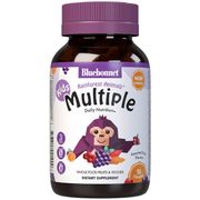 Rainforest Animalz Whole Food Based Multiple for Kids, Assorted Fruit Flavors, 90 Chewables, Bluebonnet Nutrition