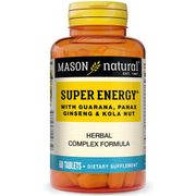 Super Energy Herbal Complex, 60 Tablets, Mason Natural