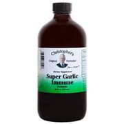 Super Garlic Immune Formula Syrup, 16 oz, Christopher's Original Formulas