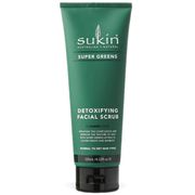 Super Greens Detoxifying Facial Scrub, 4.23 oz, Sukin